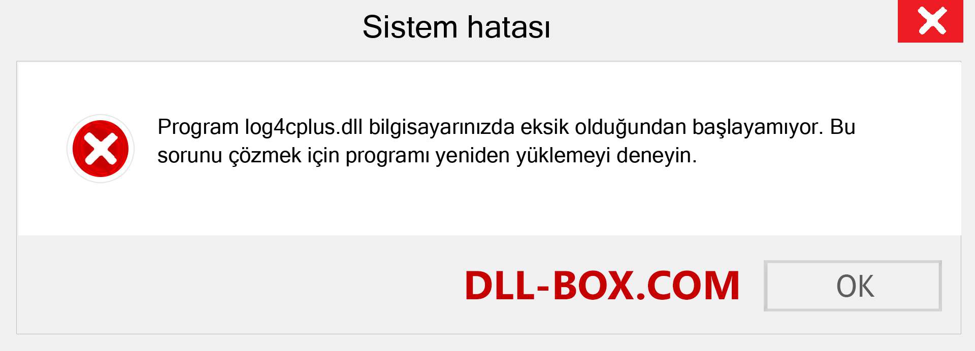 log4cplus.dll dosyası eksik mi? Windows 7, 8, 10 için İndirin - Windows'ta log4cplus dll Eksik Hatasını Düzeltin, fotoğraflar, resimler